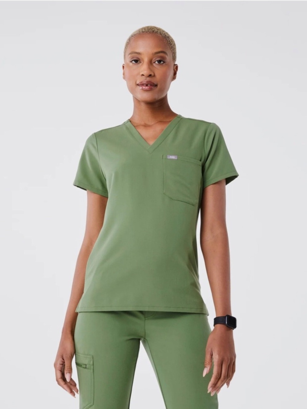 Figs Scrubs Set - Fern Caterina Top and Zamora Joggers